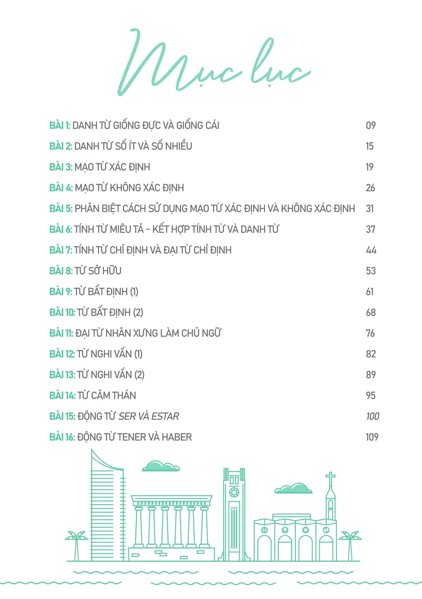 Sách - Ngữ Pháp Tiếng Tây Ban Nha Căn Bản
