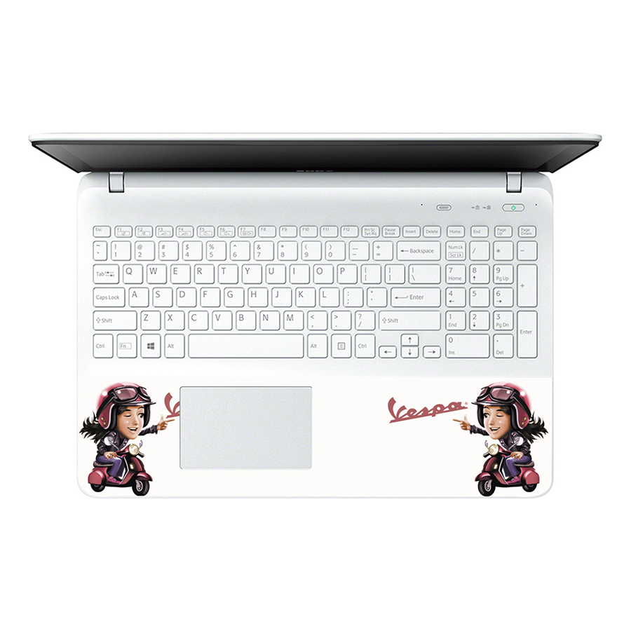 Mẫu Dán Decal Xe Laptop LTX-44