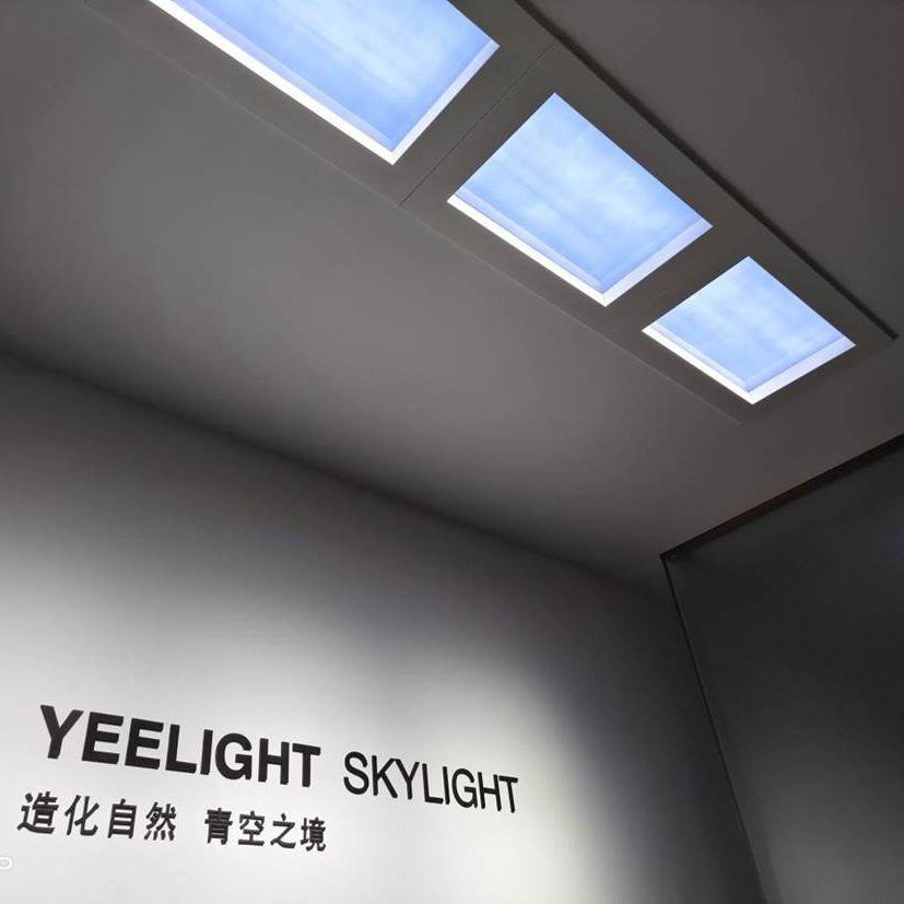 Hình ảnh Cửa sổ trời nhân tạo - Đèn led âm trần thông minh Yeelight Pro Skylight - 100W - Màu 6800k, chỉnh độ sáng