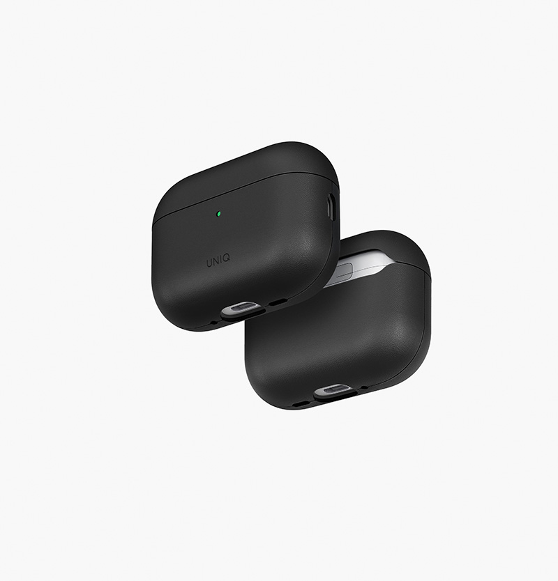 Ốp Bảo Vệ UNIQ LYDEN VEX Cho Apple Airpods Pro 3 Da Nhân Tạo Cao Cấp Hỗ Trợ Sạc Có Dây Tương Thích Sạc Không Dây Hàng Chính Hãng