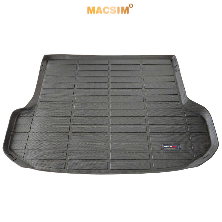 Thảm lót cốp xe ô tô Subaru Outback 2020-2025 nhãn hiệu Macsim chất liệu TPV cao cấp màu đen
