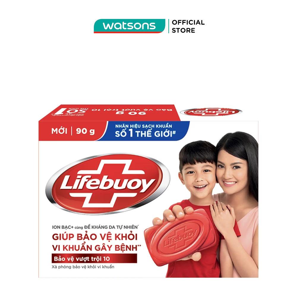 Xà Phòng Lifebuoy Bảo Vệ Vượt Trội 10 90g