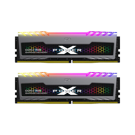 Bộ nhớ RAM PC SILICON POWER (SP) GAMING DDR4 8GB 3200MHz LED RGB - Hàng Chính Hãng