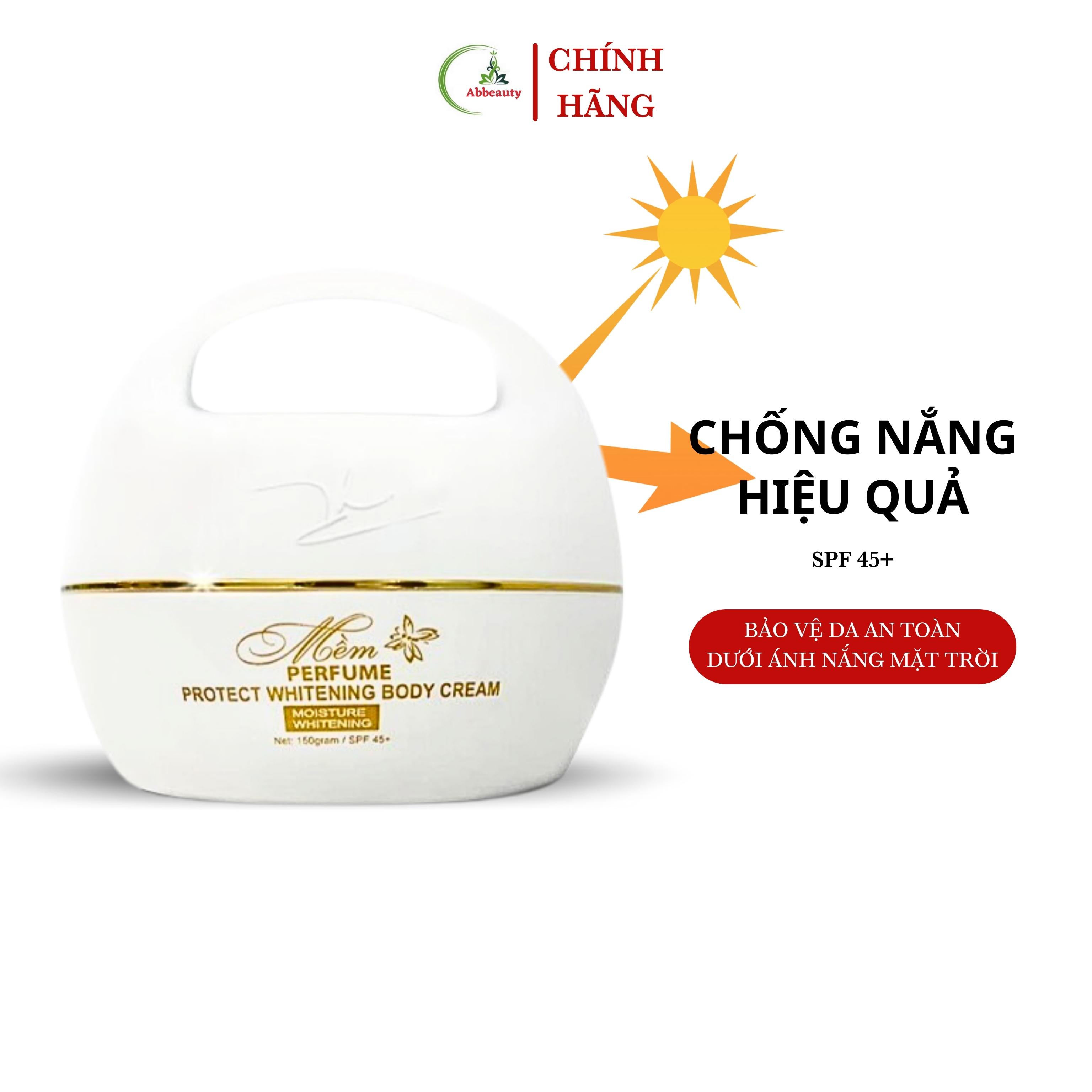 Kem trắng da body Acosmetics, dưỡng trắng da body, hương nước hoa 150g