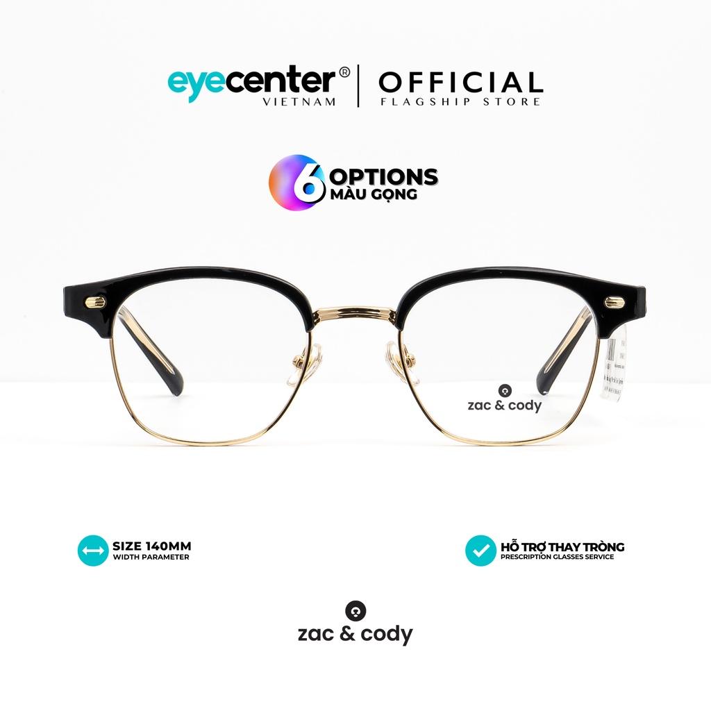 Gọng kính cận nam nữ A51-S chính hãng AARON by ZAC & CODY nhập khẩu Eye Center Vietnam