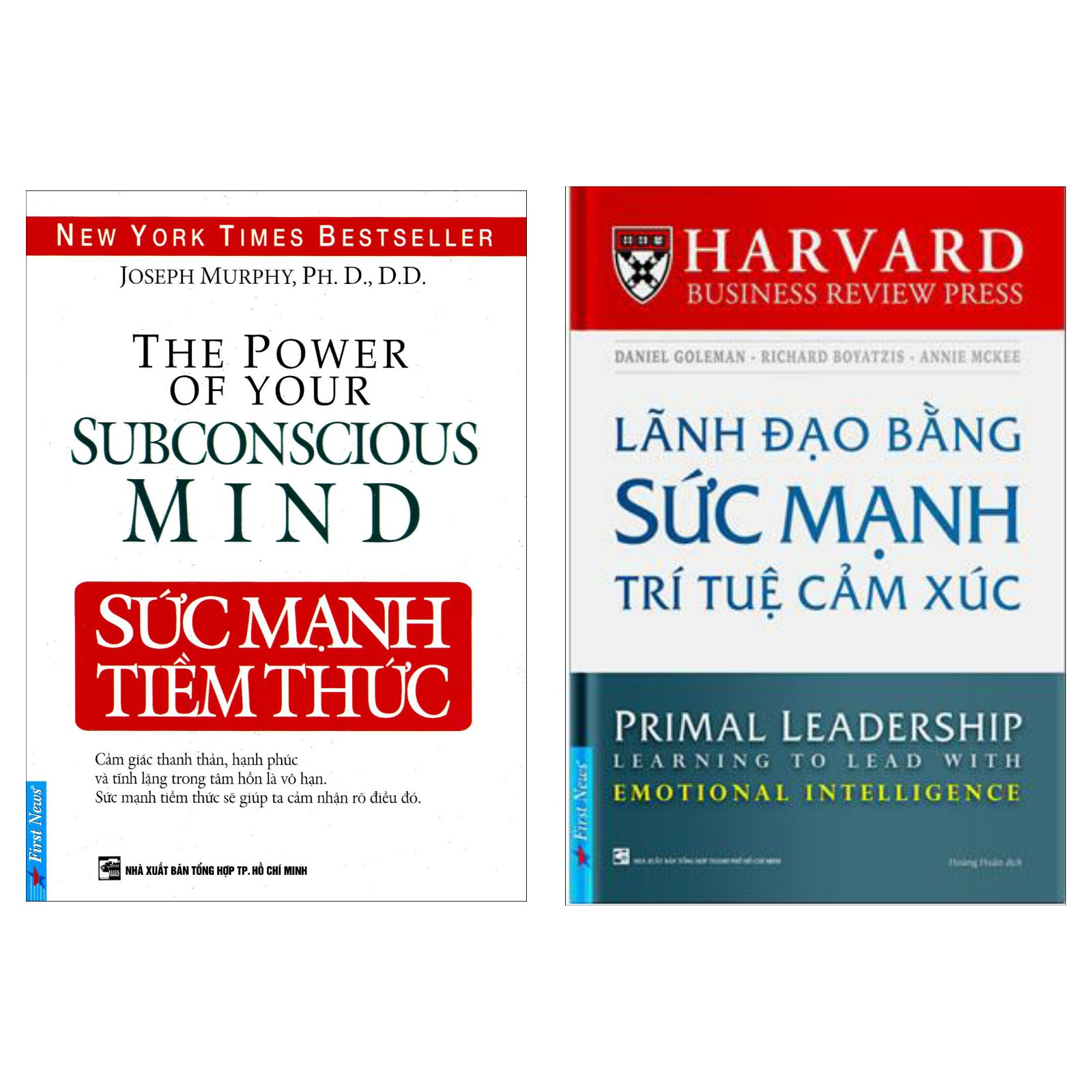 Combo Tuyệt Kỹ Lãnh Đạo Khôn Khéo: Lãnh Đạo Bằng Sức Mạnh Trí Tuệ Cảm Xúc + Sức Mạnh Tiềm Thức (Kim Chỉ Nam Của Nhà Lãnh Đạo / Tặng Kèm Bookmark Green Life)