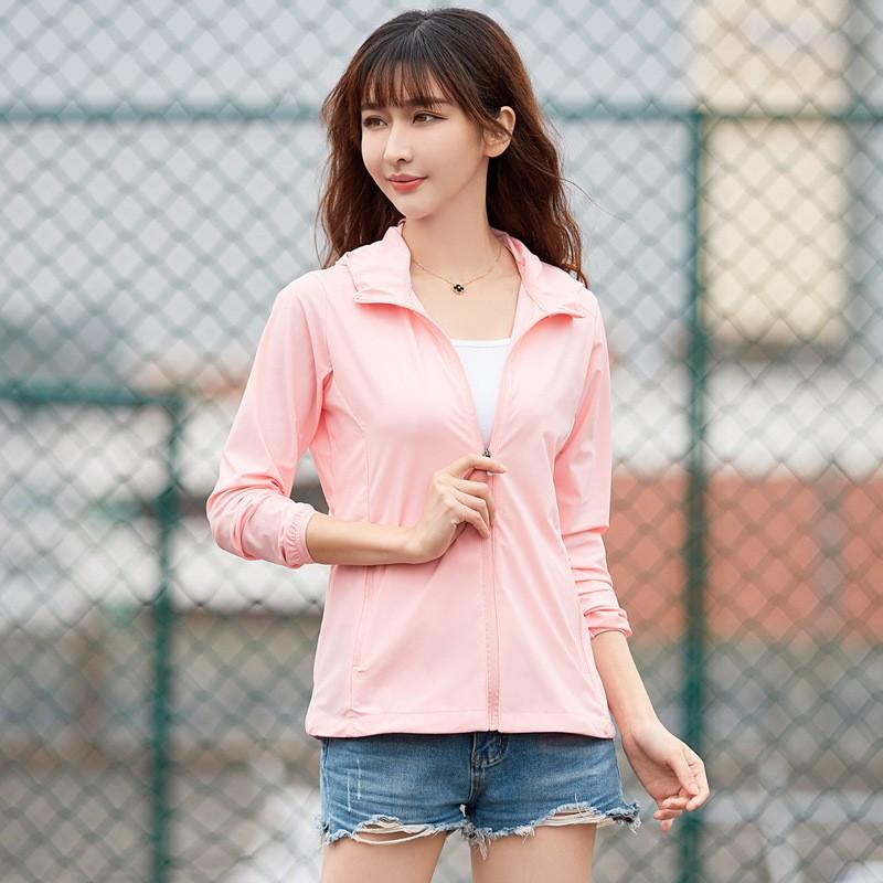 Áo chống nắng mùa hè mới phụ nữ và nam giới quần áo chống nắng xe điện xu hướng quần áo thoáng khí chống tia cực tím cho