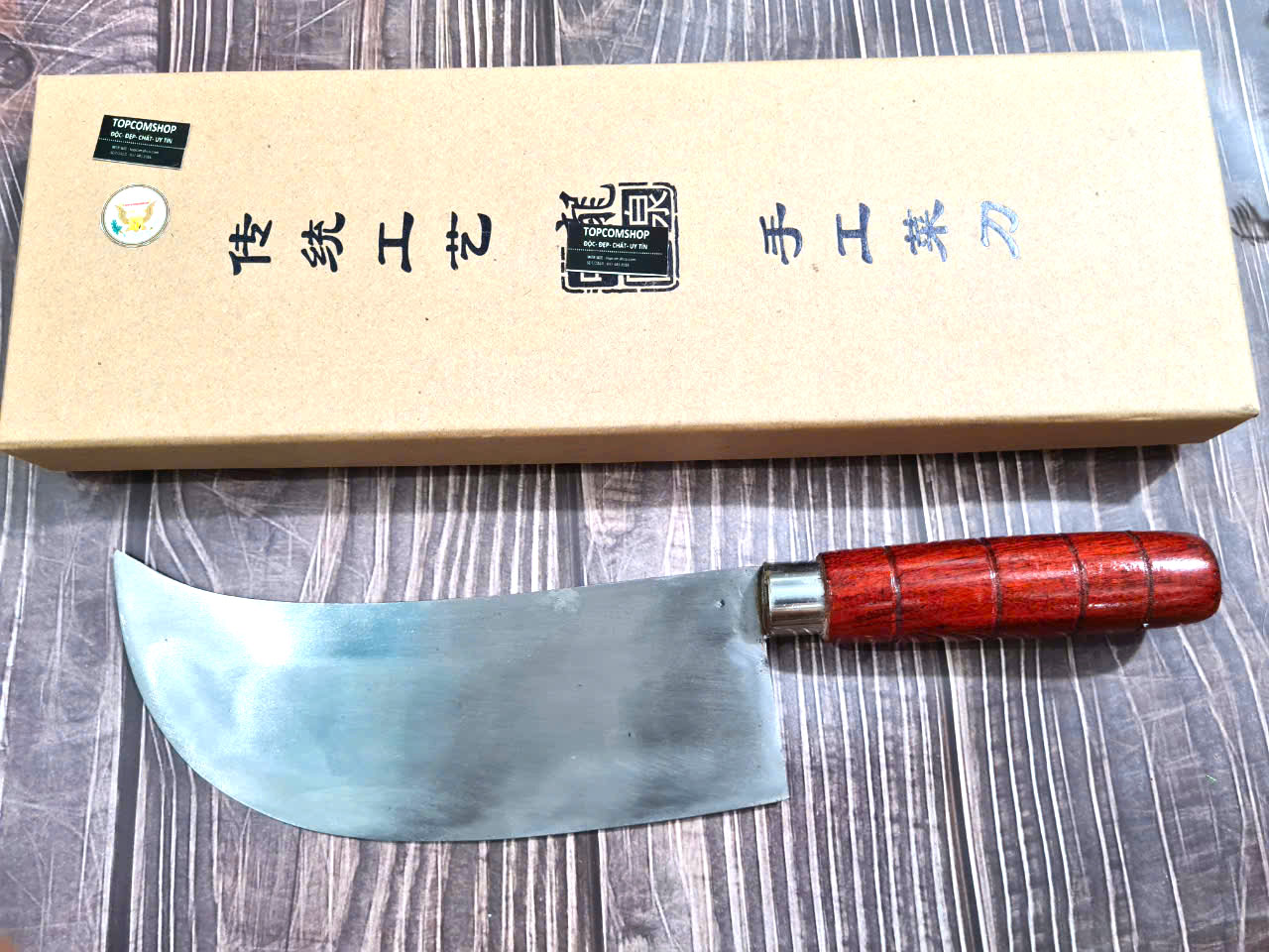 DAO BẾP AN TIÊM - DAO BẦU THÁI MŨI HẾCH MÃ hAT12 ĐỘC