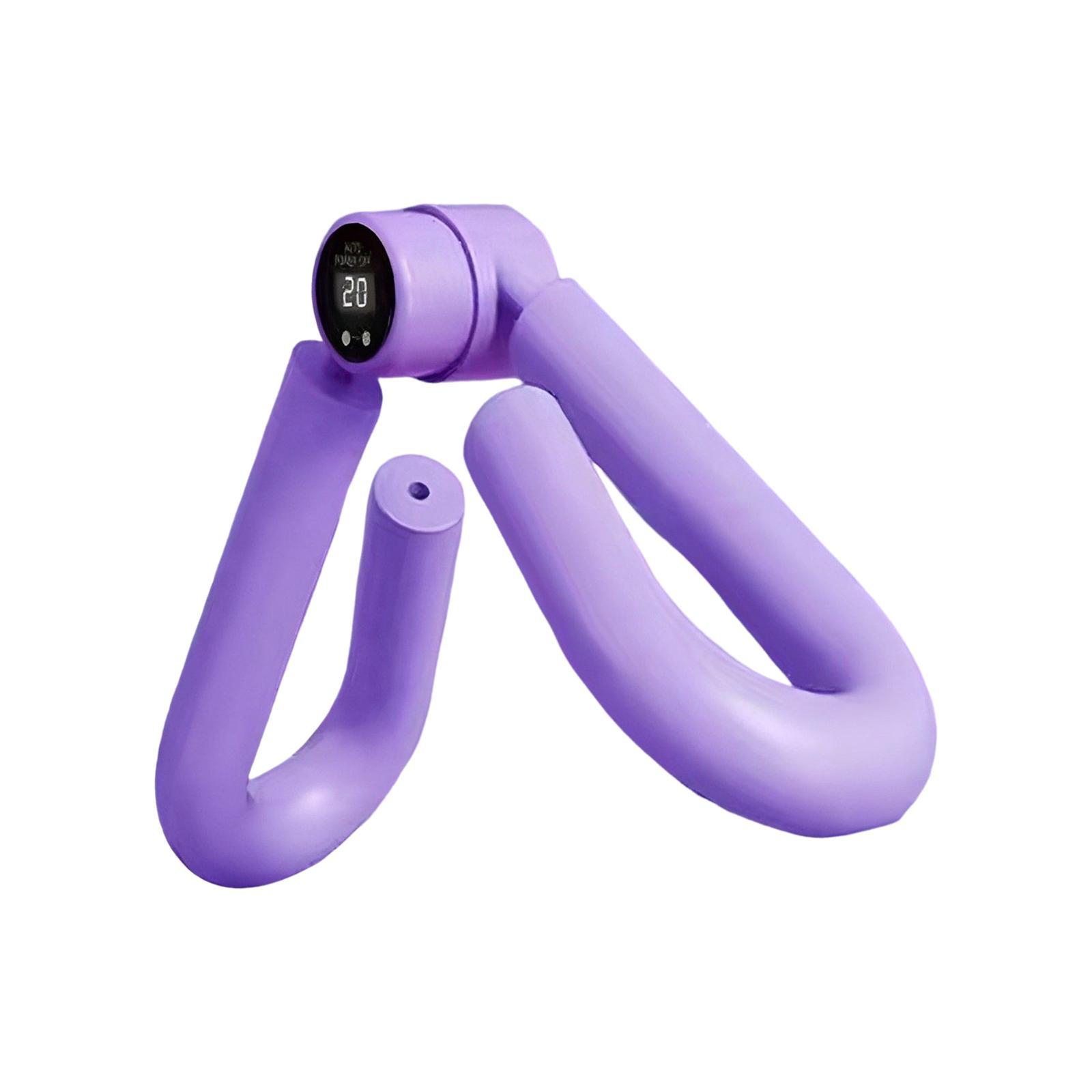 Inner Thigh Exerciser, Leg Thigh Exerciser with Counter, Bodybuilding Fitness Tool, Anti Slip Trainer Clip, Muscle Exerciser, Trimmer Hip Trainer