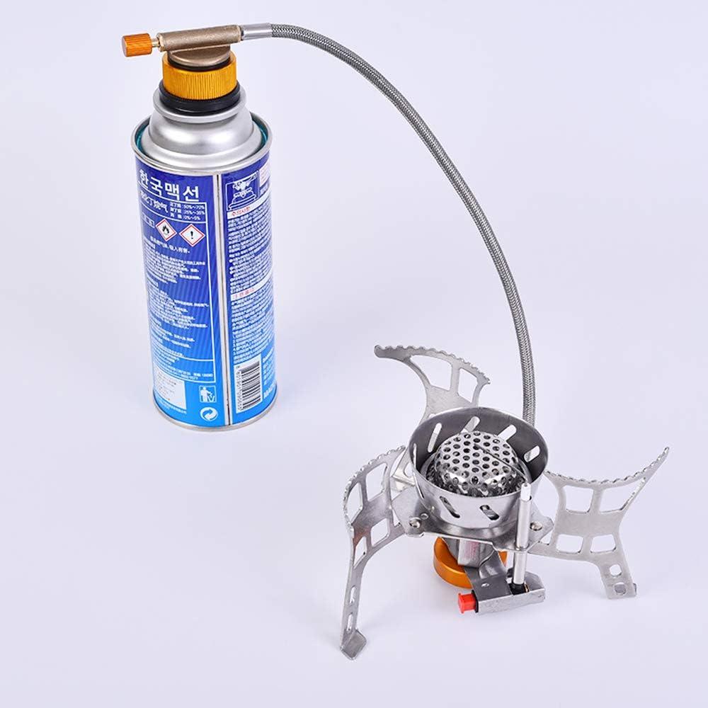 Chiếc Bộ chuyển đổi xi lanh khí cắm trại Bộ chuyển đổi đầu chuyển đổi khí Bộ kết nối vòi phun Bếp gas Bộ chuyển đổi van cho Butan Canister để vặn vào