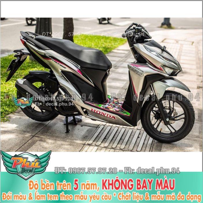 Tem rời Vario Candy Xe bạc -1