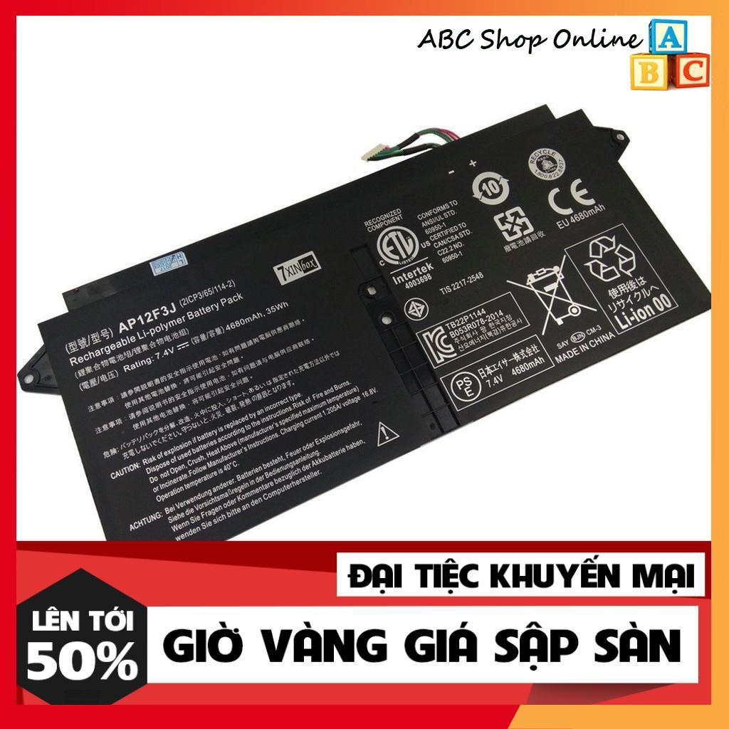 Pin Dùng Cho Acer Aspire S7 , Aspire 13.3 inch S7-391 , AP12F3J Ultrabook Series 2ICP3/65/114-2