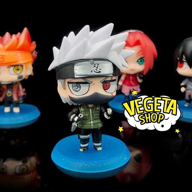 Mô hình Naruto - 6 mẫu tùy chọn: Kakashi Uchiha Sasuke Sakura Naruto lục đạo Uchiha Obito Uchiha Itachi - Cao 7cm