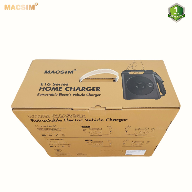 Sạc ô tô điện Wuling mini ev - Sạc di động cao cấp 3,68KW chính hãng Macsim