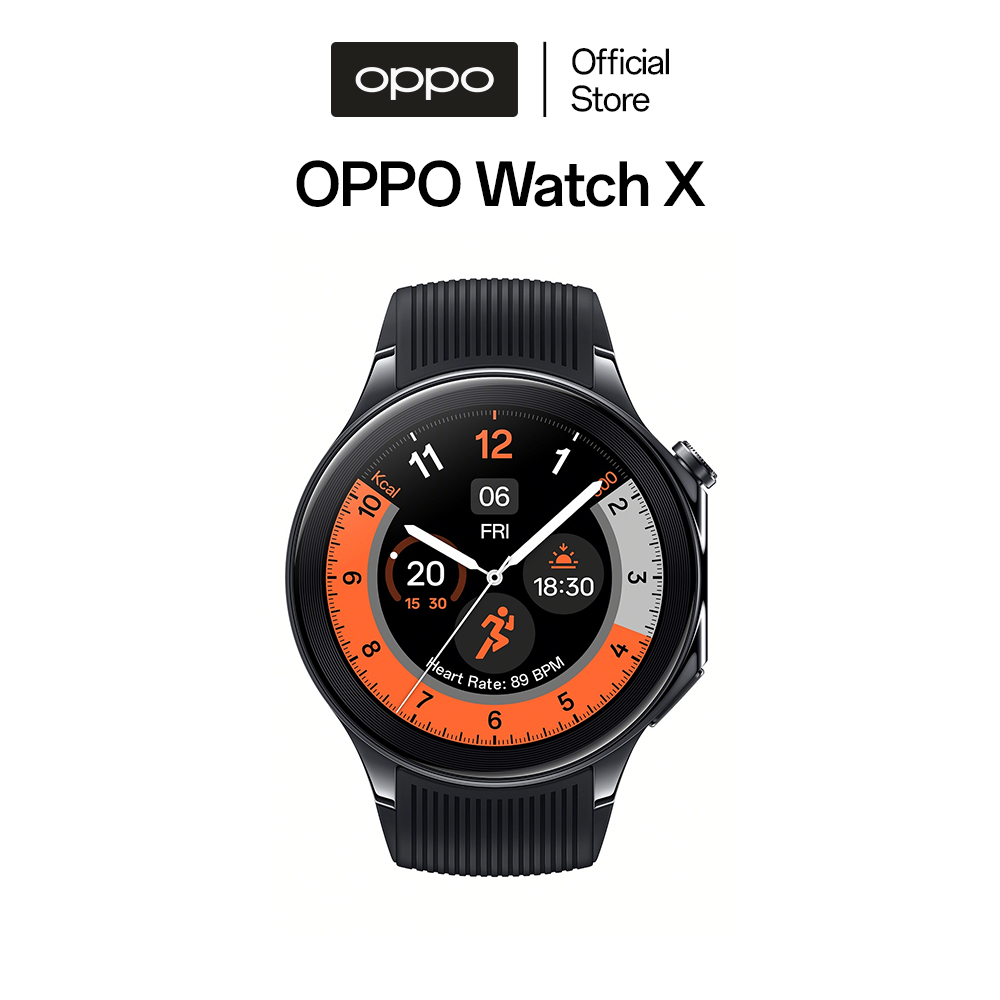 Đồng hồ thông minh OPPO Watch X | Chỉ tương thích ANDROID - Hàng chính hãng