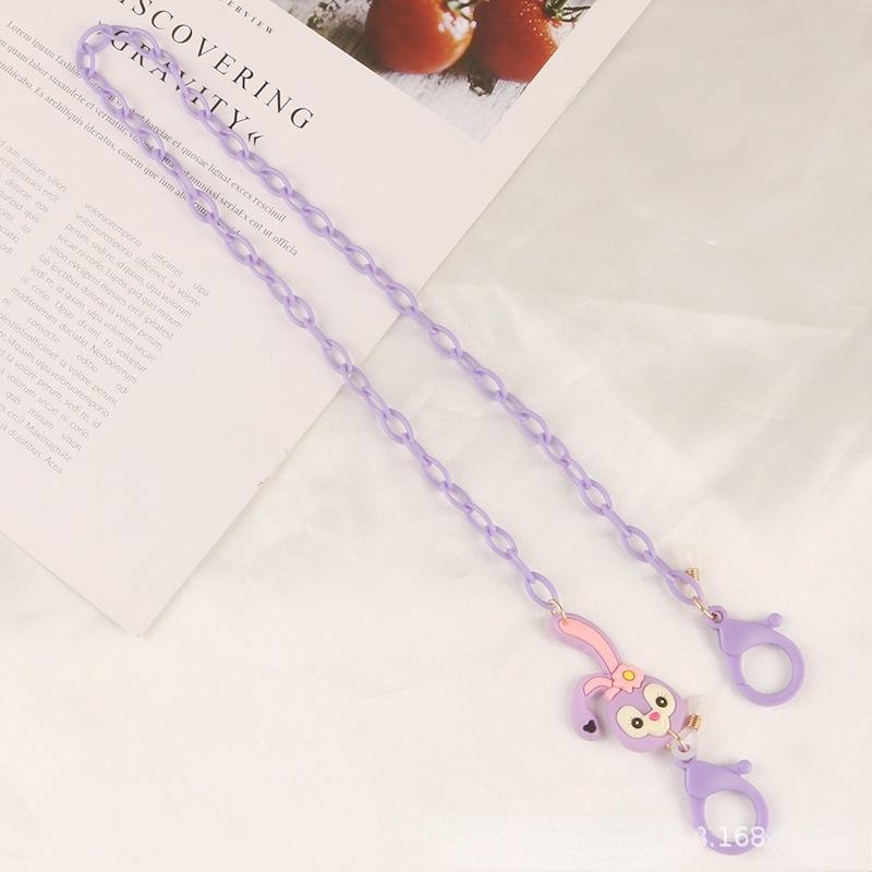 Dây đeo khẩu trang chống thất lạc họa tiết hoạt hình xinh xắn cho trẻ em