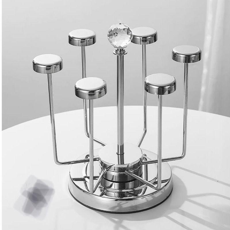 Giá Úp Cốc INox cao cấp Xoay 360 độ
