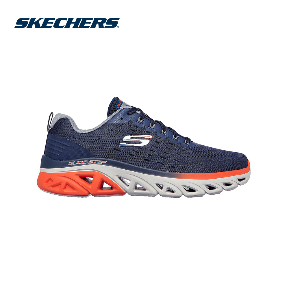 Skechers Nam Giày Thể Thao Đi Bộ Giặt Máy Được, Tập Gym, Đi Học, Đi Làm, Thường Ngày Sport Glide-Step Sport walking Air-Cooled Memory Foam Glide-Step, Machine Washable - 232269-NVOR