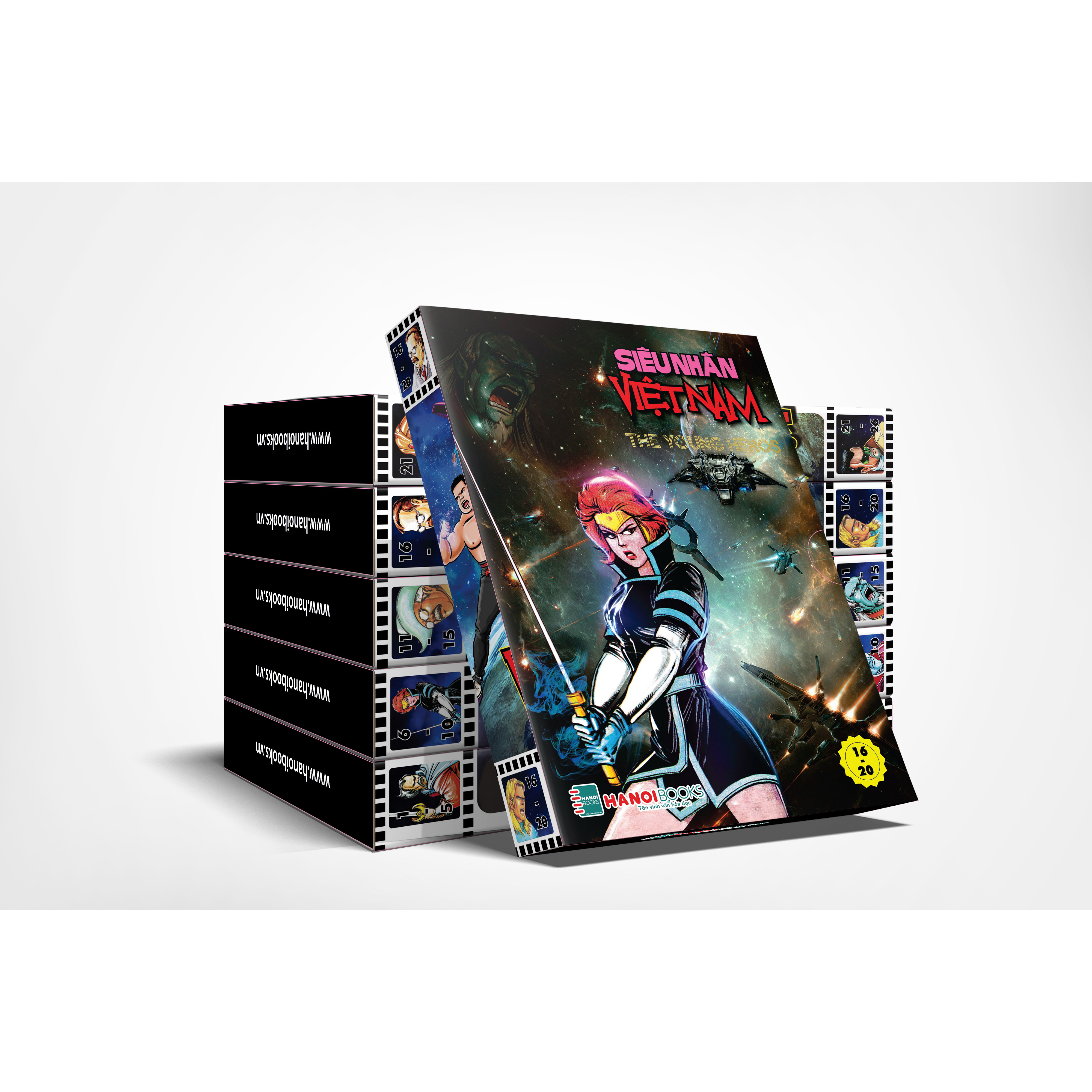 Boxset4 : 5 tập Siêu Nhân Việt Nam