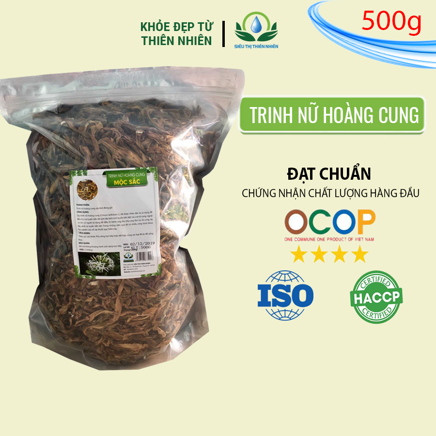 Trinh Nữ Hoàng Cung Sấy Khô Mộc Sắc 500g