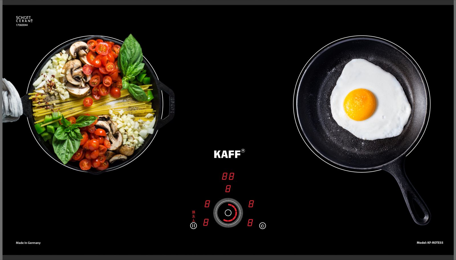 Bếp Điện Từ Kaff KF–ROTE55 - Hàng Chính Hãng
