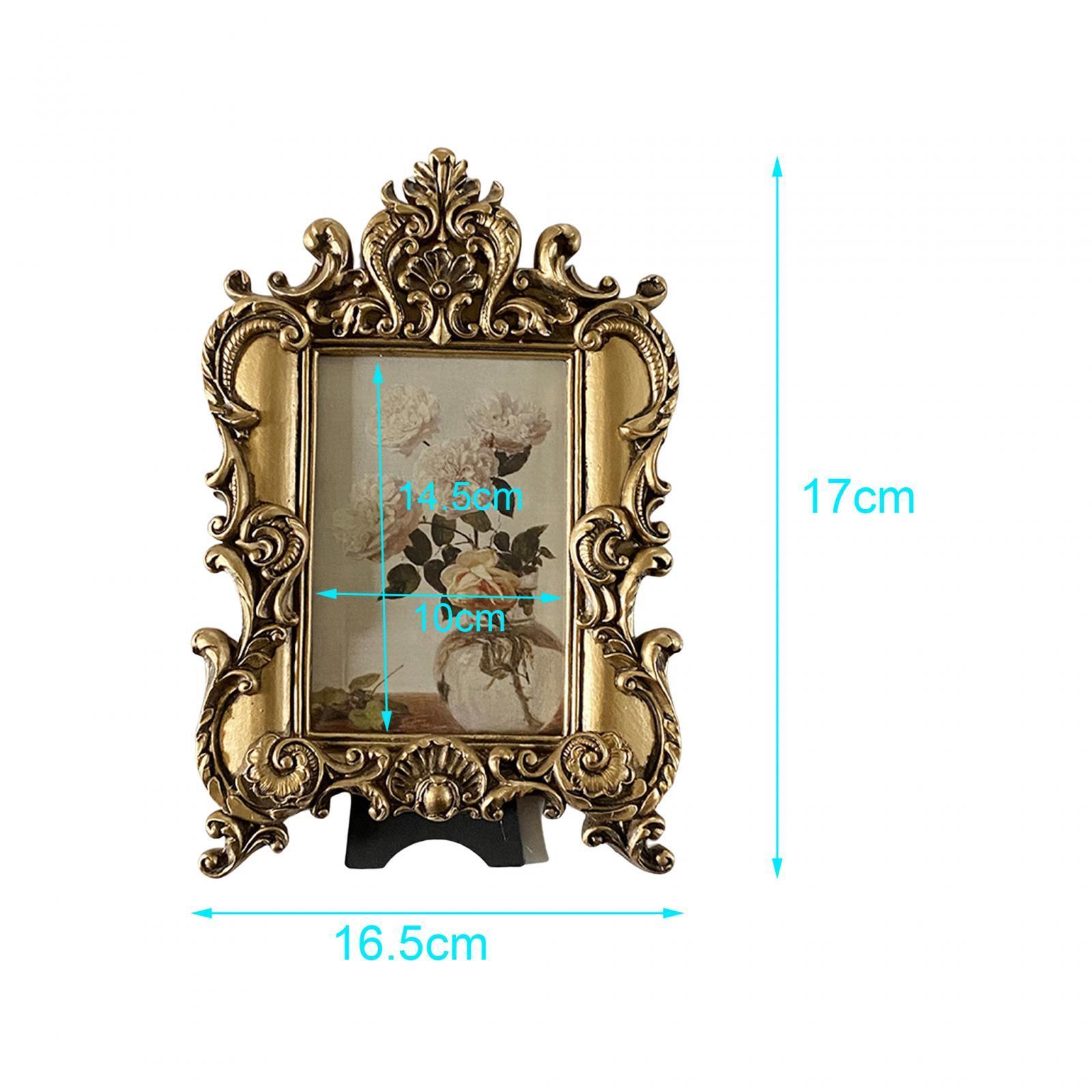 Vintage Style Photo Frame Display Holder Stand Picture Frame for Bedroom