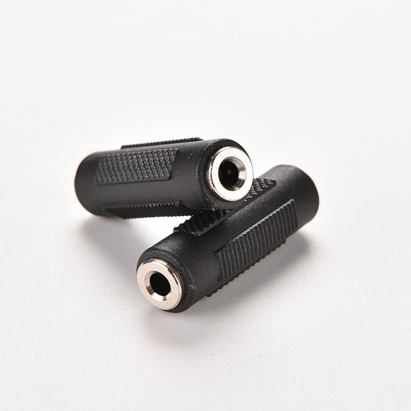 Kim loại Vàng Mini 3.5mm Nữ sang Nữ F/F Jack Stereo Âm Thanh Chuyển Đổi Kết Nối Bộ Chuyển Đổi Âm Thanh Khớp Nối Kết Nối Mạ