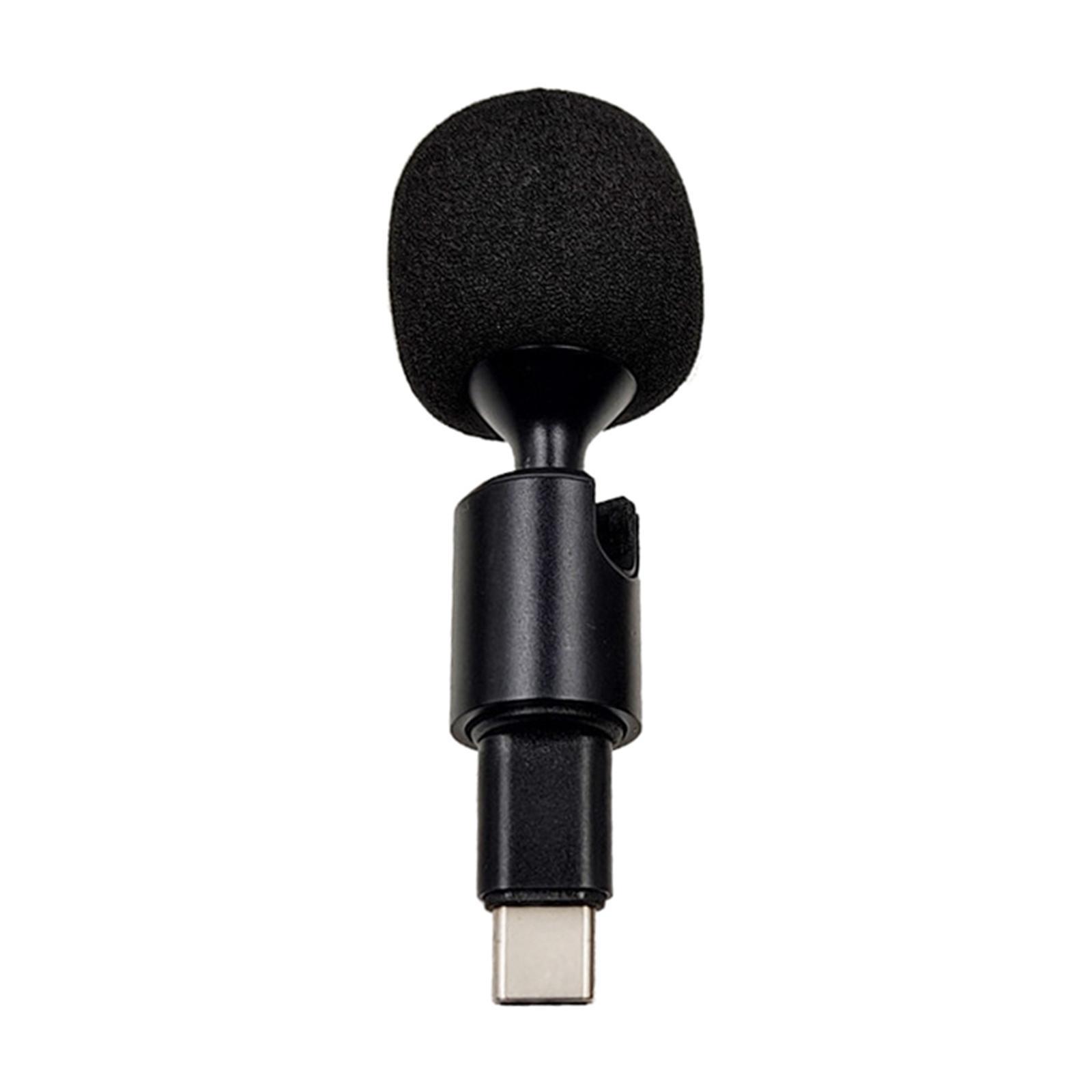 Portable USB Mini Microphone Wireless Lavalier Microphone for Skype Remote Work Computer