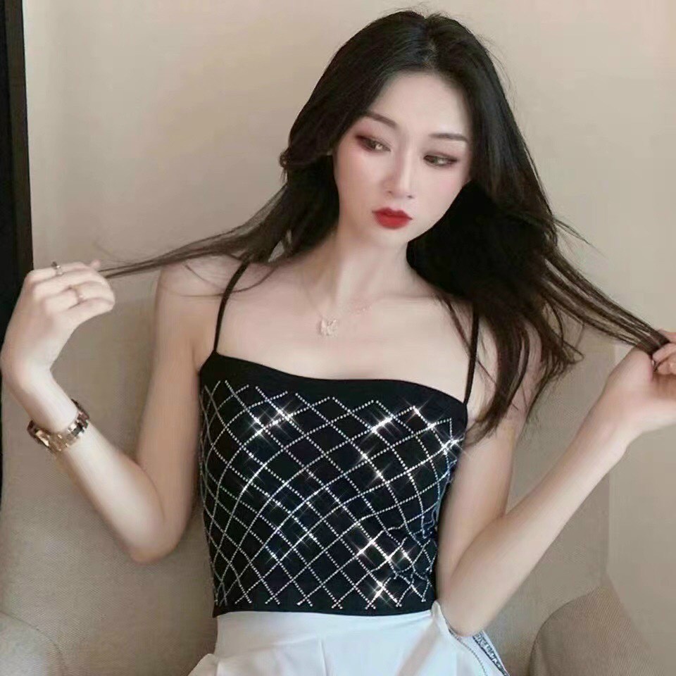 Bra 2 dây đính hạt thích hợp để mặc hàng ngày cực kỳ thoải mái SA555