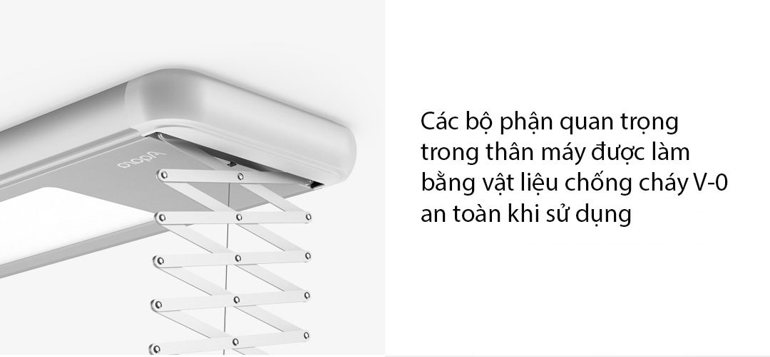 Giàn phơi thông minh Aqara Lite - Nâng hạ tự động - Điều khiển qua App