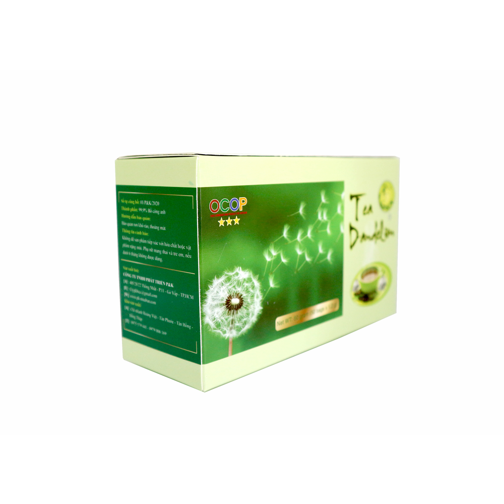 Combo Trà Bồ Công Anh - Ngừa ung thư, giải độc cơ thể, hạ Cholesterol P&K - Sản phẩm OCOP
