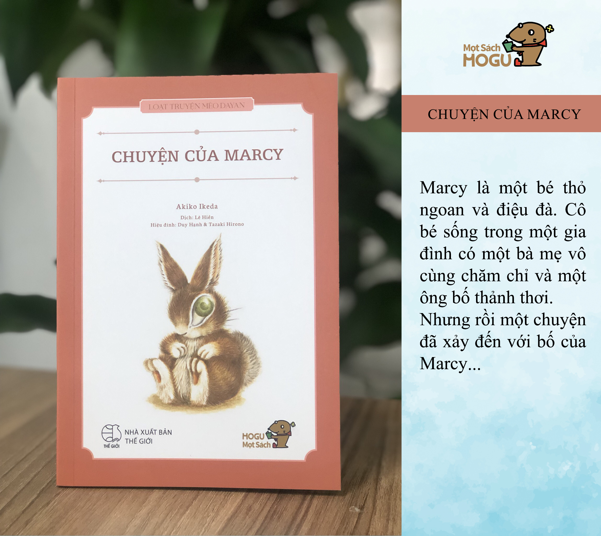 CHUYỆN CỦA MARCY - Loạt truyện Mèo Dayan - Sách thiếu nhi - cho bé từ 3 tuổi