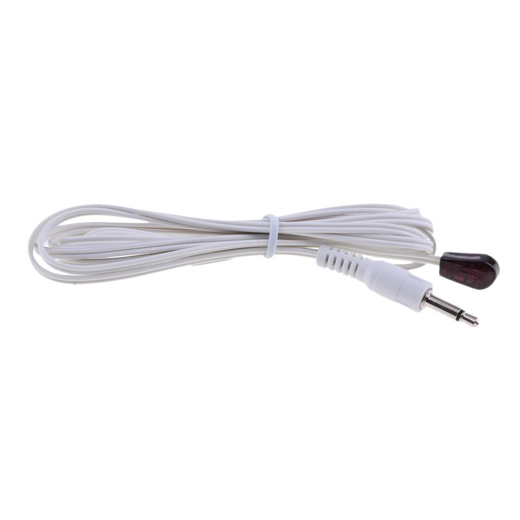 Universal 1.5Meter IR Emitter Cable Infrared Receiver Extension Cable Video System White