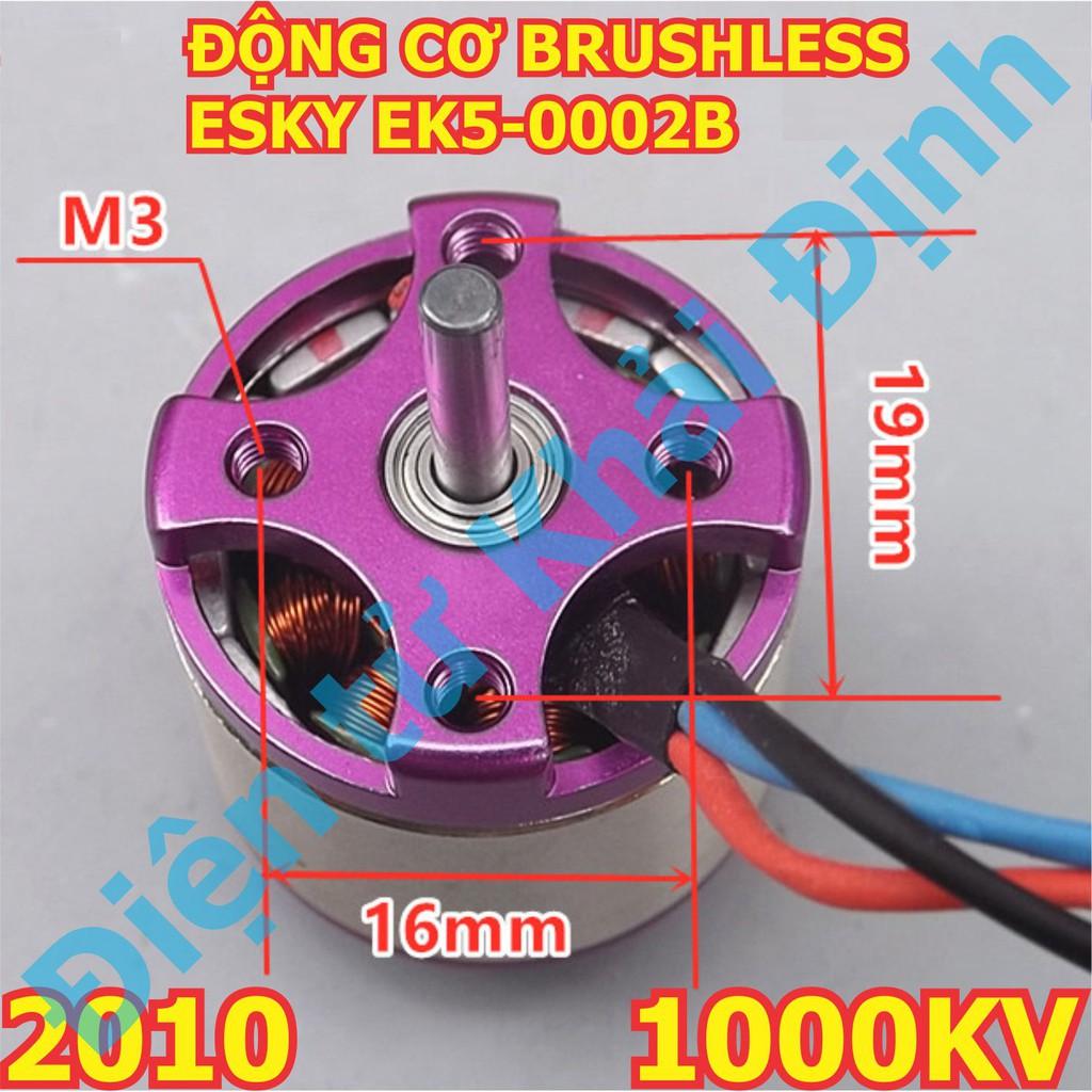 ĐỘNG CƠ BRUSHLESS KHÔNG CHỔI THAN ESKY EK5-0002B 2010 1000kv kde5884