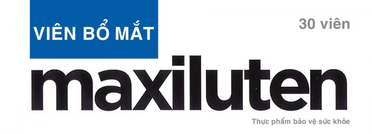 Viên bổ mắt Maxiluten