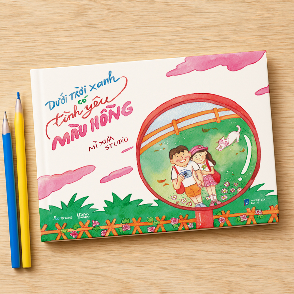 Sách Dưới Trời Xanh Có Tình Yêu Màu Hồng