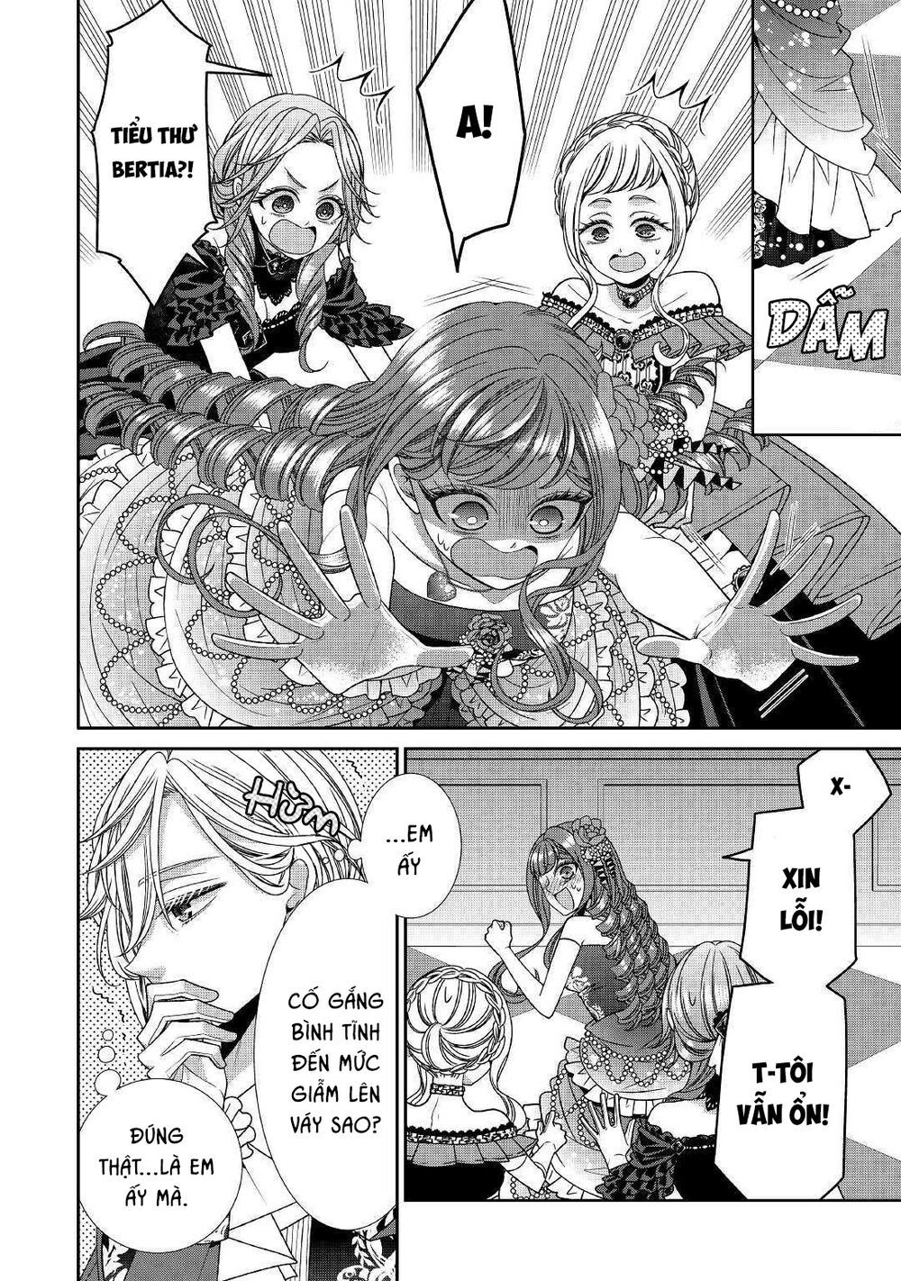 nhật ký theo dõi vị hôn thê tự nhận mình là nữ phụ phản diện 1 chapter 18 18