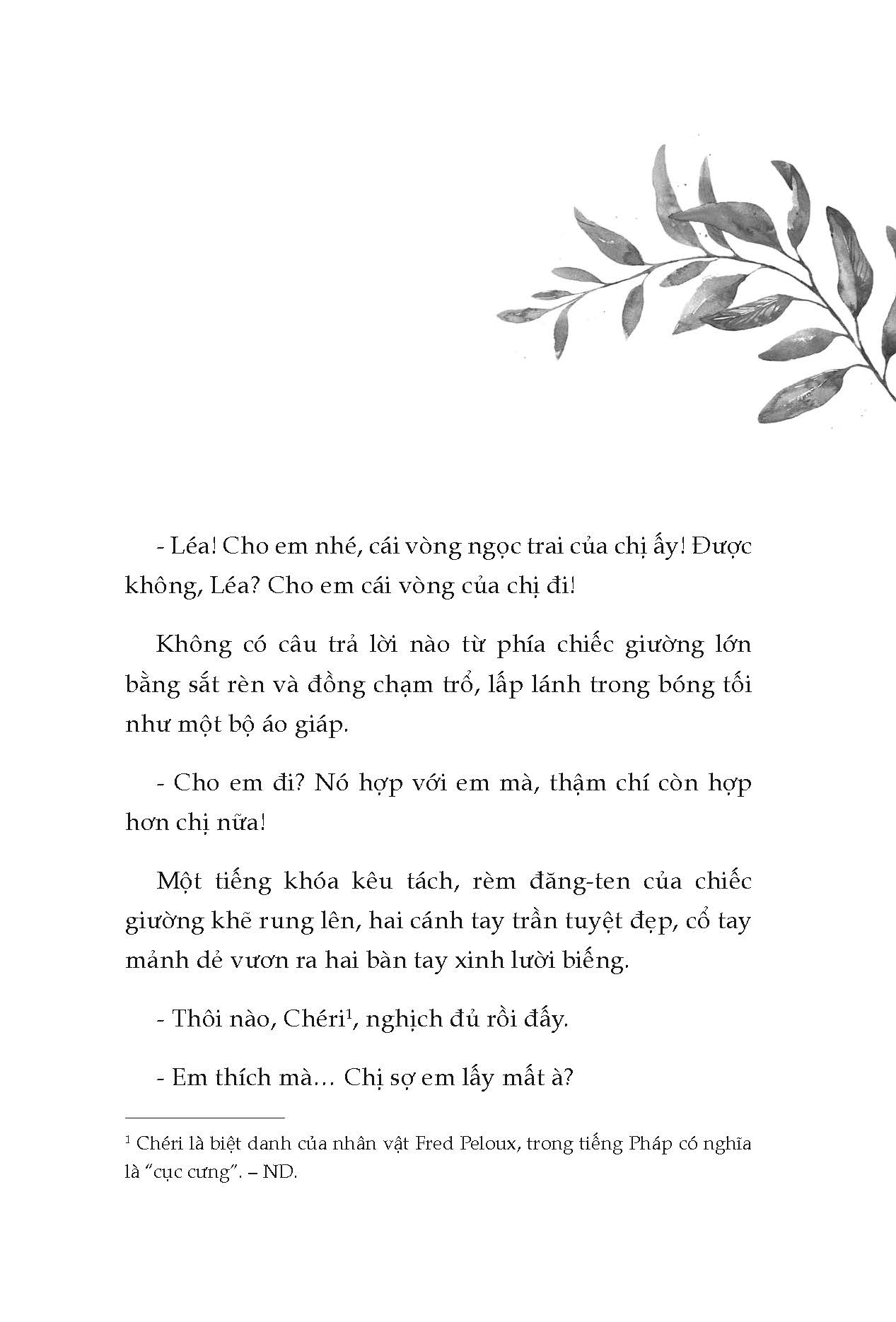 Hình ảnh Chéri - Colette (Bản đặc biệt)