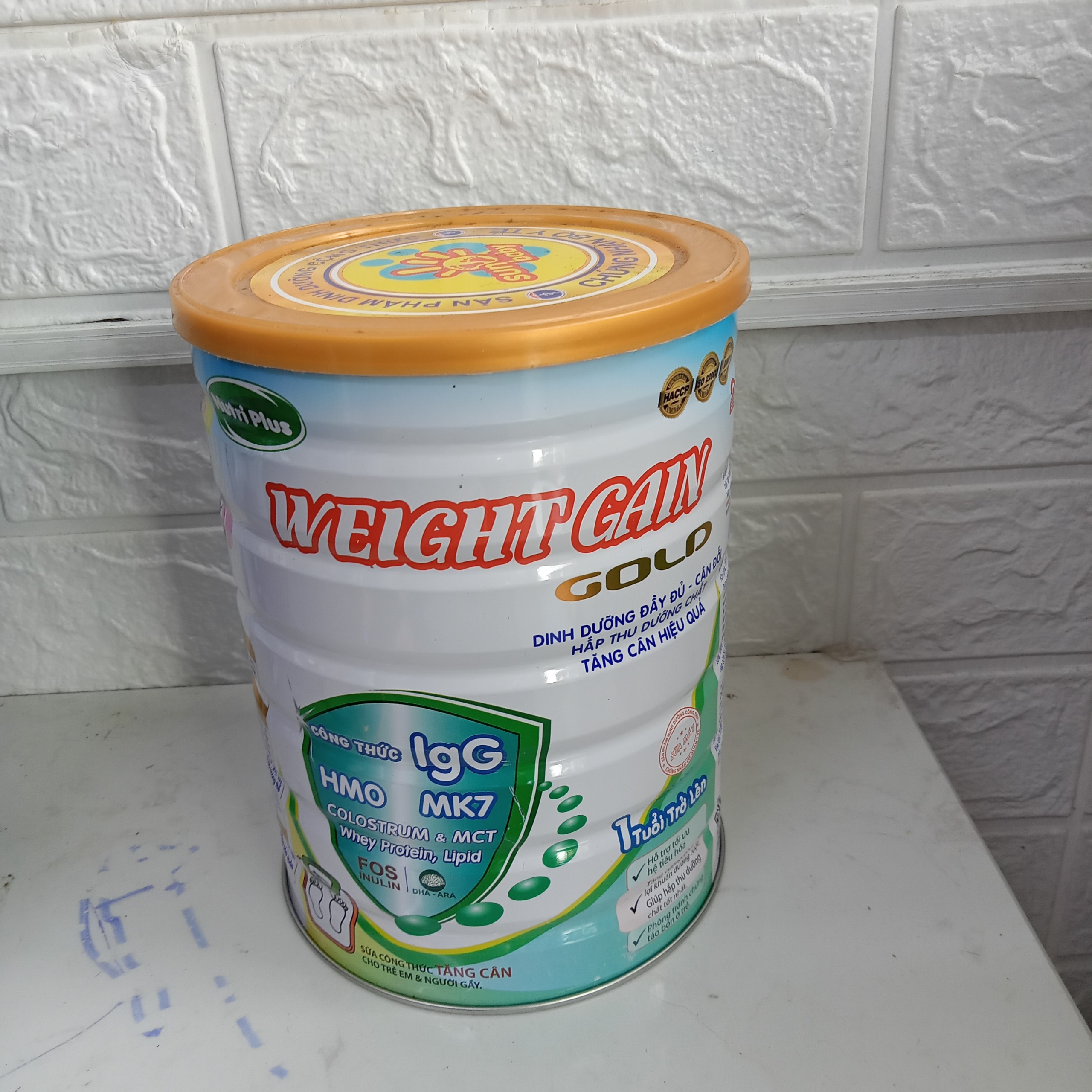 Sữa Bột WEIGH GAIN Dinh Dưỡng Dành Cho Người Gầy Và Cần Tăng Cân _Nutri plus_NWG45
