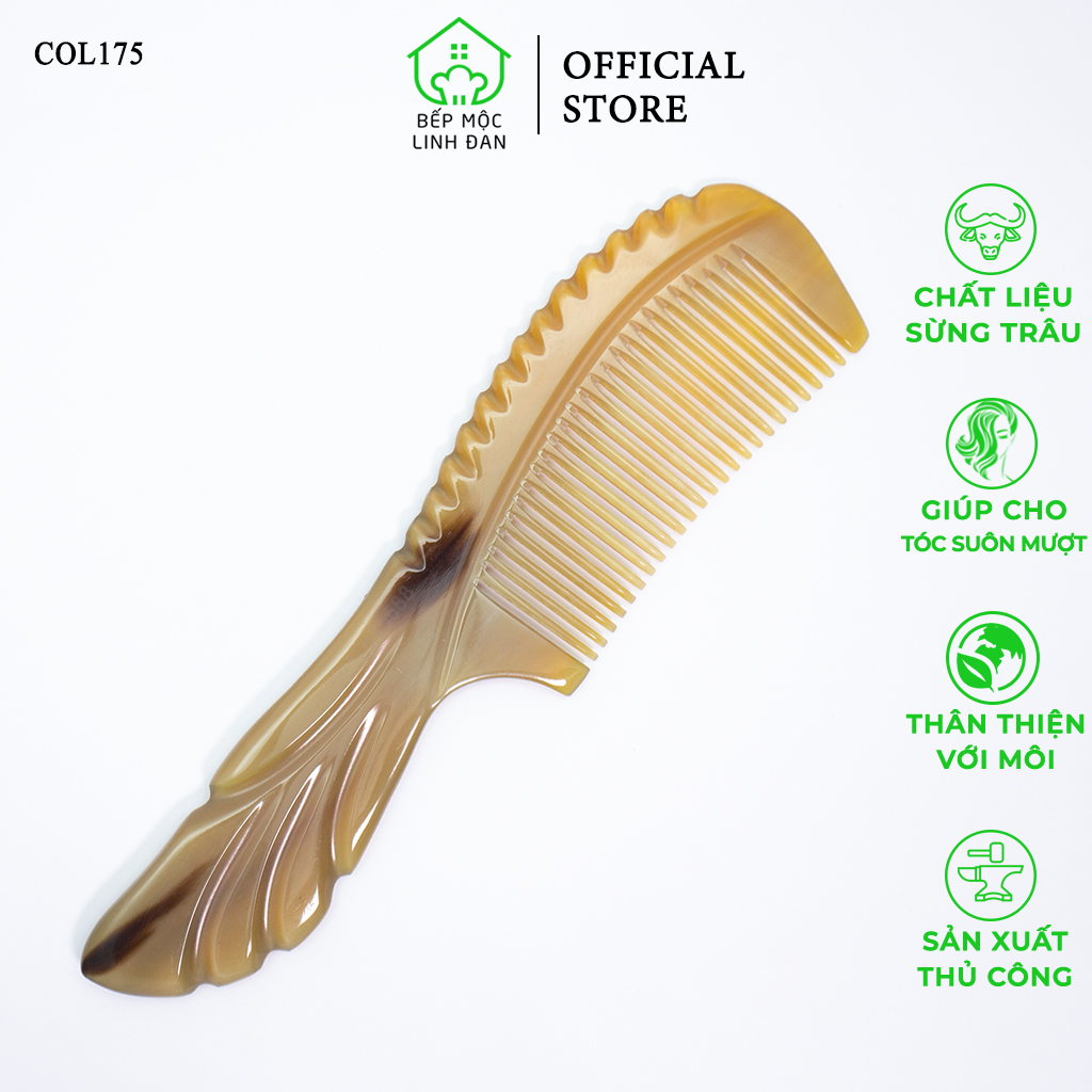 Lược Sừng Xuất Nhật  Dáng Lược Châu Âu Cao Cấp