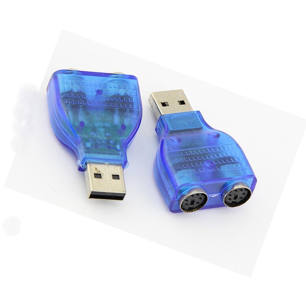 USB ra PS2 - Đầu chuyển đổi USB ra PS/2 cho bàn phím và chuột máy vi tính