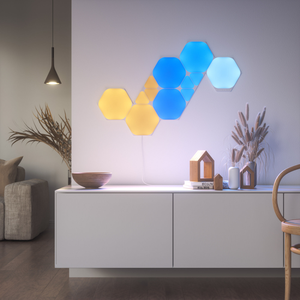 Đèn thông minh Nanoleaf Shapes Lục Giác 9 ô đèn (Bộ khởi động)