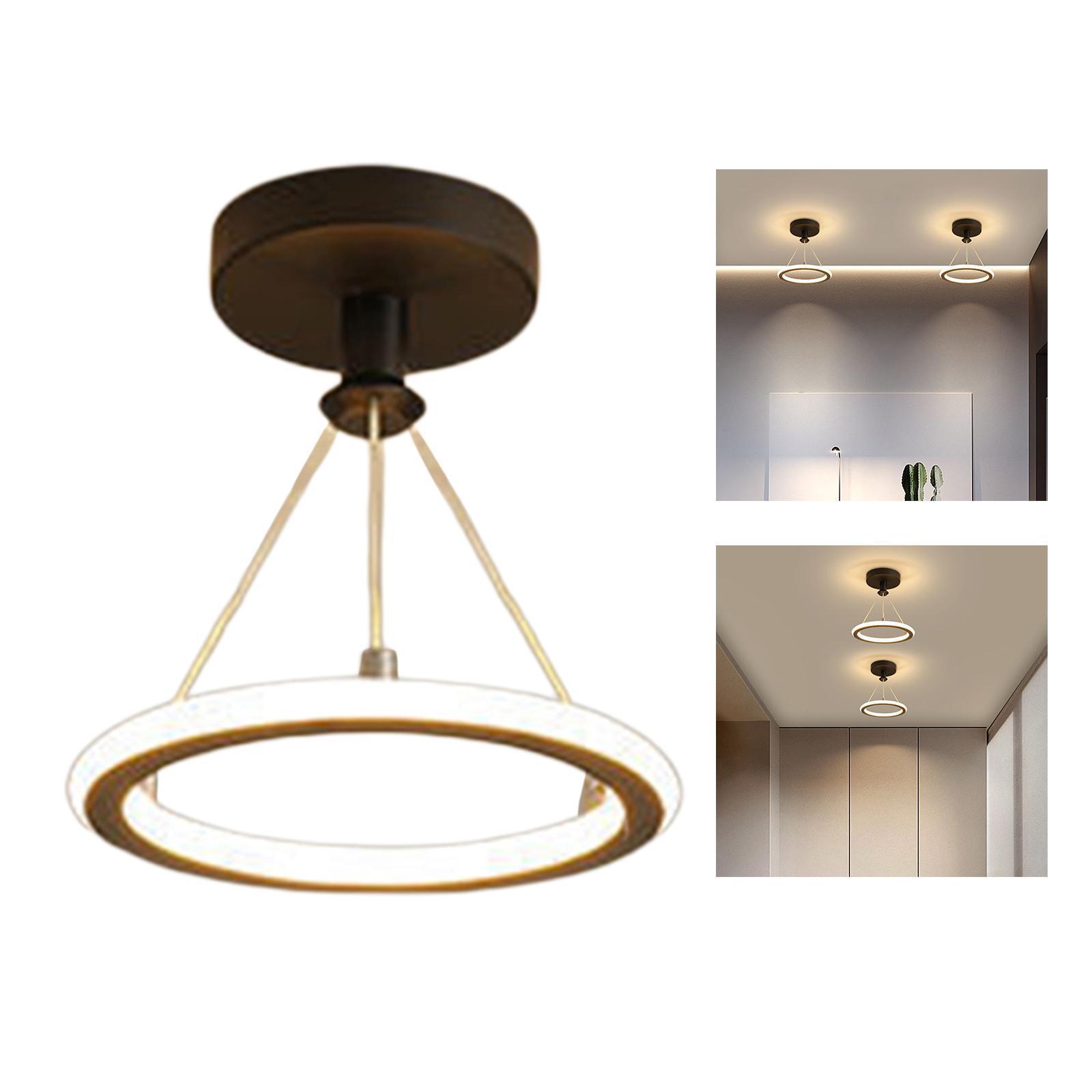 Modern Pendant Light Bar Lamp Room Decor LED Ceiling Lights Hotel Lighting Black
