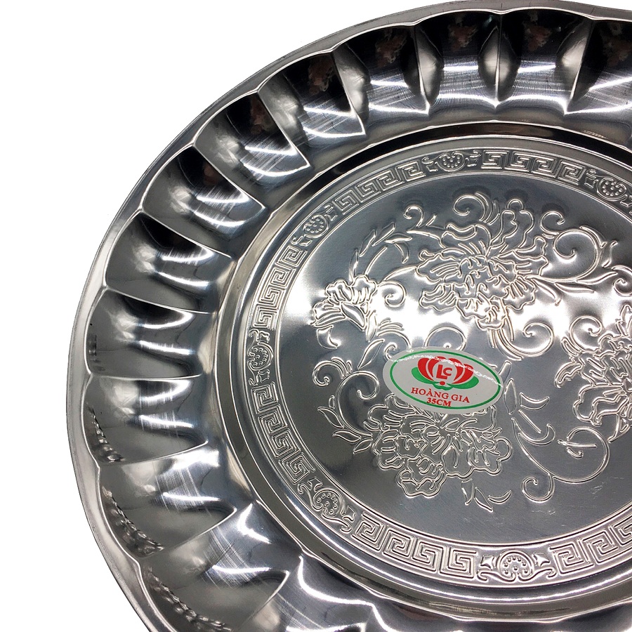 MÂM INOX HOÀNG GIA 30CM