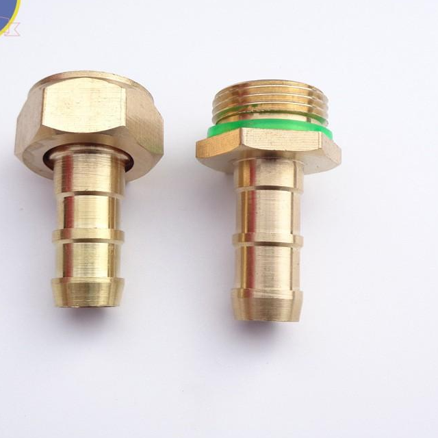 Bộ ép đầu dây máy rửa xe - Đuôi chuột phi 8mm - Cỡ ren 13 mm - 50 bộ / túi