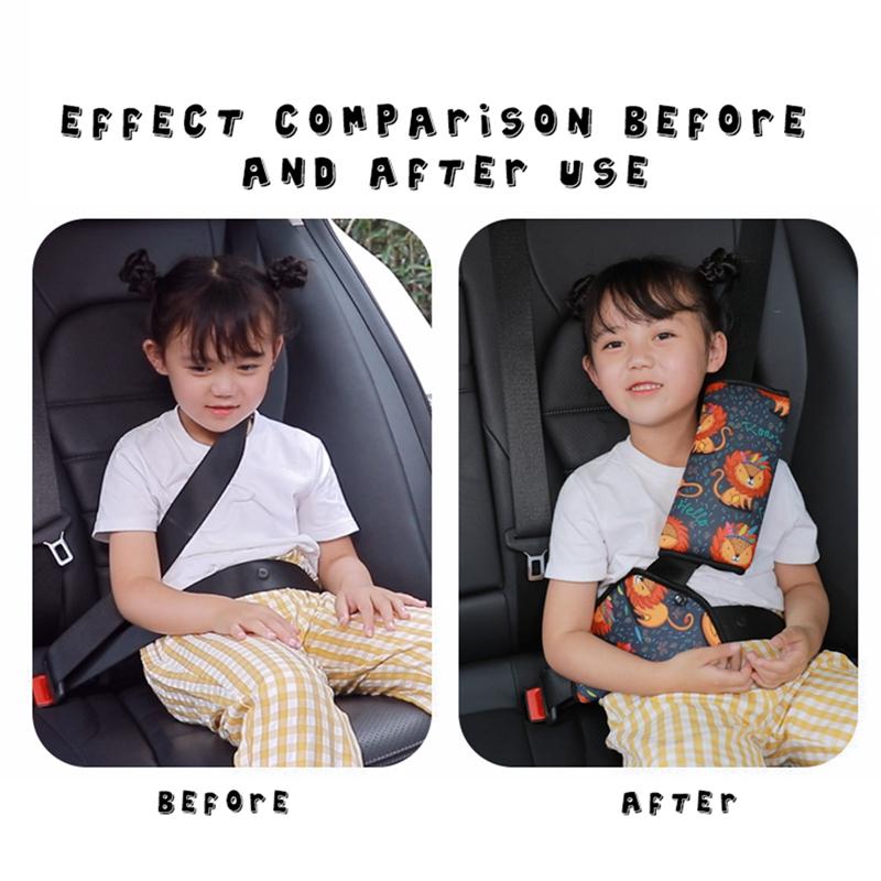 Chống Cổ An Toàn Vai Định Vị Vai Bộ Dây An Toàn Xe Hơi Điều Chỉnh Giá Đỡ Dây An Toàn Đệm Dành Cho Bé Con trẻ Em