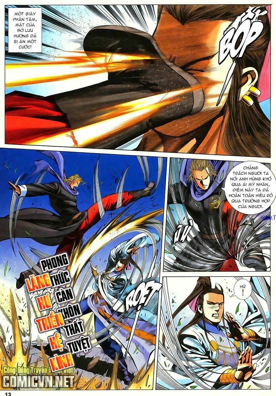cổ long quần hiệp truyện chapter 82 13