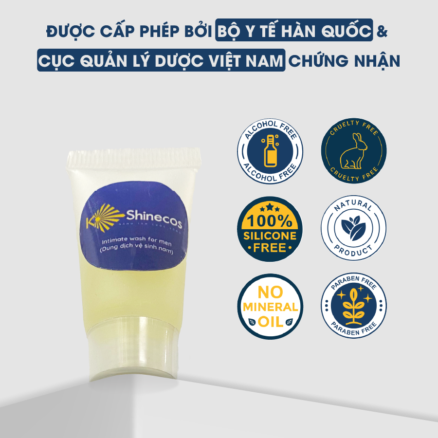 Sample Dung Dịch Vệ Sinh Nam Intimate Wash Cooling 5ml