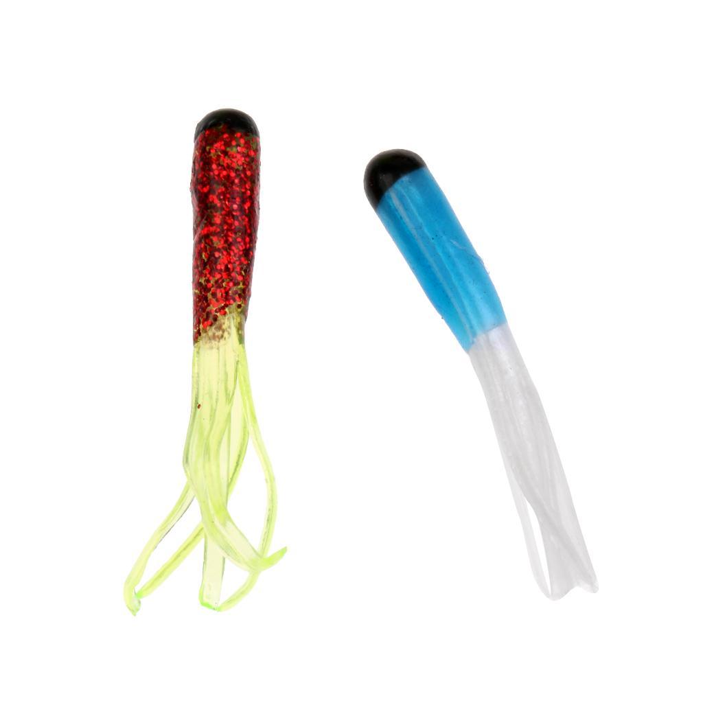 316pcs Soft Fishing Lure Bait & Jig Head Hook Set for Saltwater/Freshwater