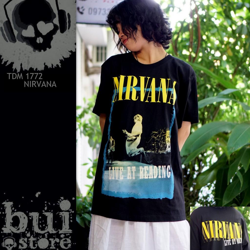 Áo Rock band tee phông / thun Nirvana TDM 1772